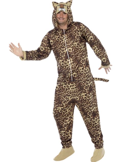 Leopard Adult Costume Large Non Stop Party Shop
