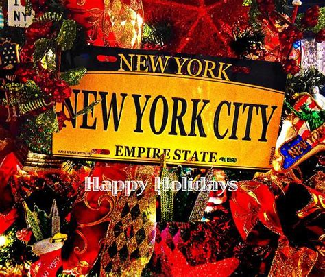 Nyc Happy Holidays By Joan Reese Happy Holidays New York City