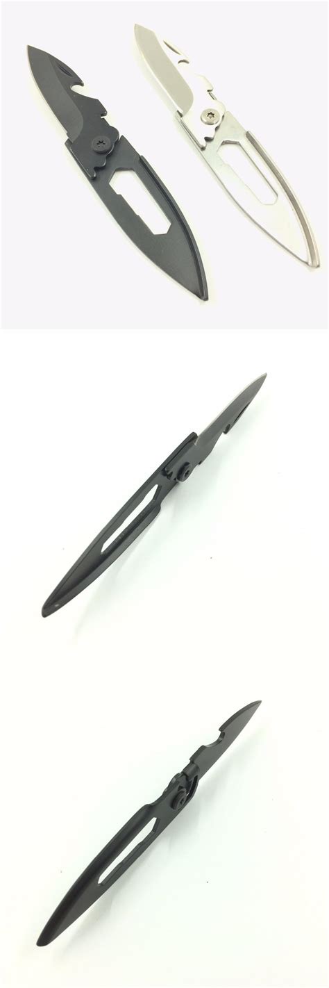 Visit To Buy Pocket Knife All Stainless Steel Key Folding Knife Mini
