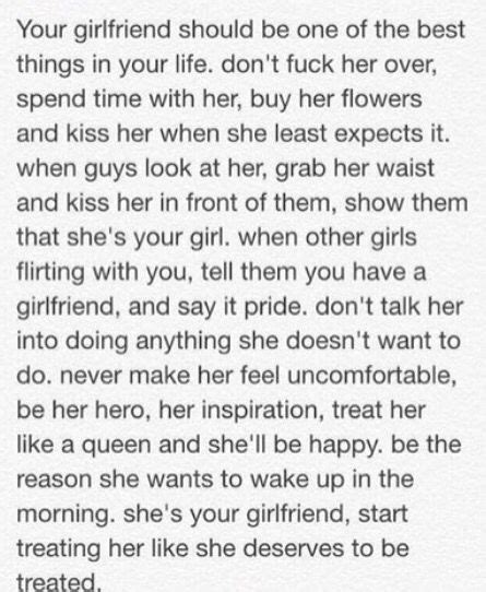 How To Treat Your Girlfriend She Should Be One Of The Best Things In