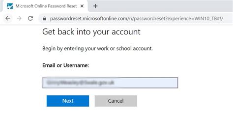 Microsoft Password Reset Using A Web Browser Mks Helpdesk