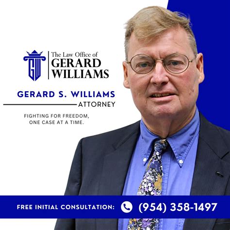 Gerard Williams On Linkedin Lawyer Fortlauderdale Attorney