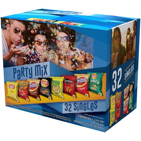 Frito Lay Party Mix Variety Snack Pack 32 Count