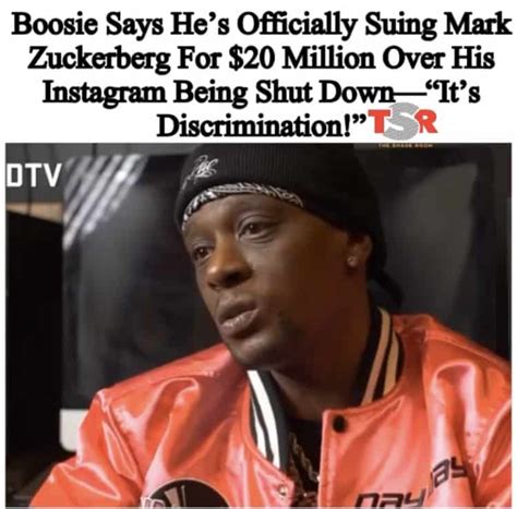 The last 'instagram down' occurred more than a week ago on 12th february 2020. Boosie Says He's Officially Suing Mark Zuckerberg For $20 ...