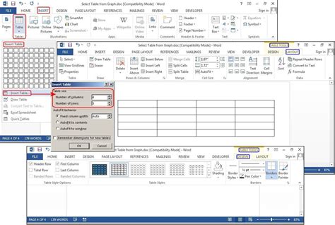 How To Create And Customize Tables In Microsoft Word Pc World Australia