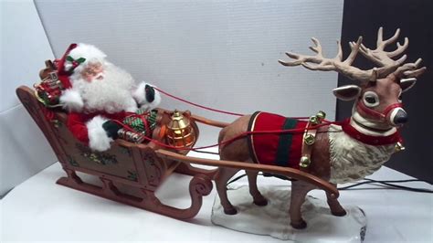 Cartoon Santa Sleigh ~ Sleigh Reindeers Rendieren Slee Kerstman Santas