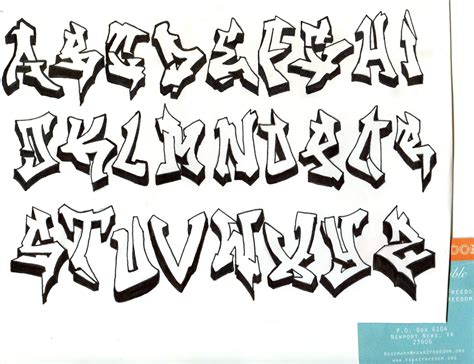 How To Draw Graffiti Letters A Fresh Draw Graffiti Letters Alphabet
