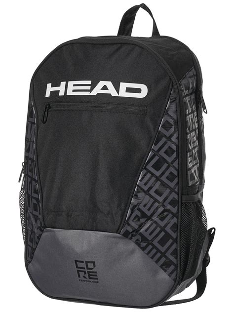 Head Core Backpack Bag Blackgrey Total Pickleball