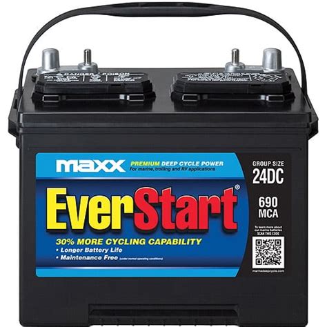 Everstart Maxx Lead Acid Marine Battery Group Size 24dc Brickseek