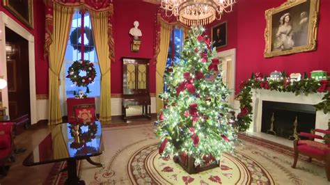 Melania Trump Unveils White House Christmas Decorations