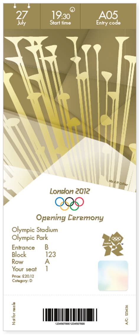 London 2012 Olympic Tickets Unveiled Sportslogosnet News