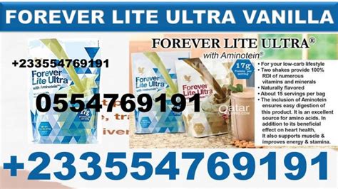 Forever Lite Ultra Vanilla Benefits Of Forevr Lite Ultra Vanilla With