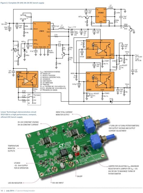 Linear Technology Dc2132a Cvandcc Adj Bench Power Supply Board Page 1