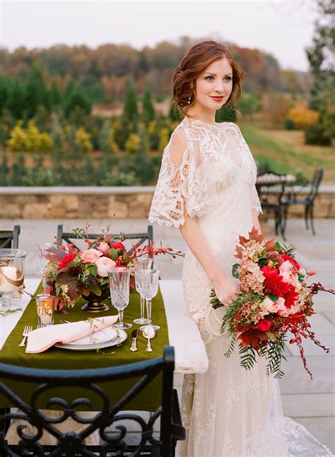 Elegant Autumn Wedding Ideas Elizabeth Anne Designs The Wedding Blog