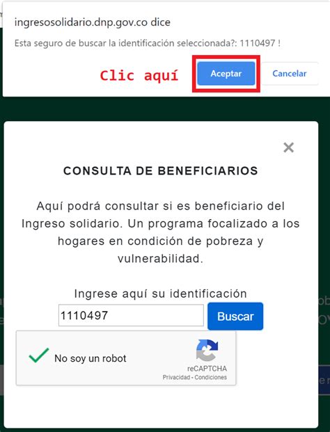 Cómo consultar si soy beneficiario al ingreso solidario. Cómo consultar si es beneficiario de Ingreso Solidario