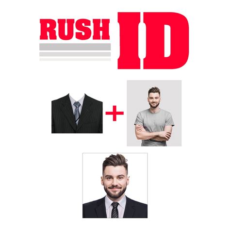 Rush Id With Formal Attire Shopee Philippines