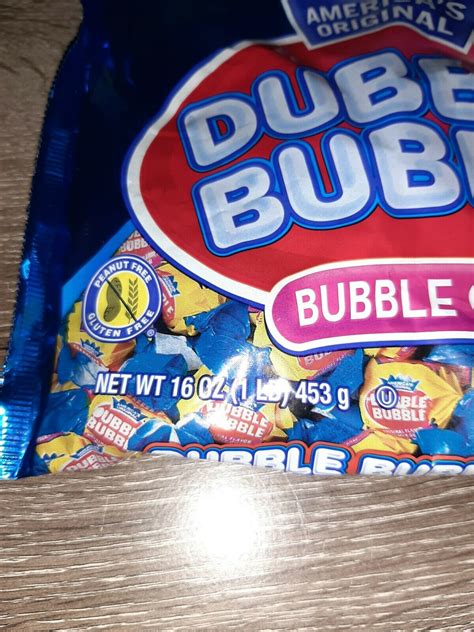 1 Dubble Bubble Americas Original Bubble Gum 1lb Bag Gums And Breath Mints