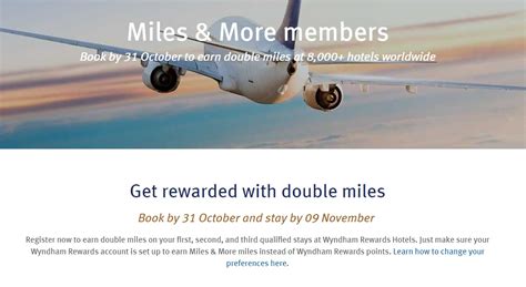 Expired Double Miles And More Miles With Wyndham Stays