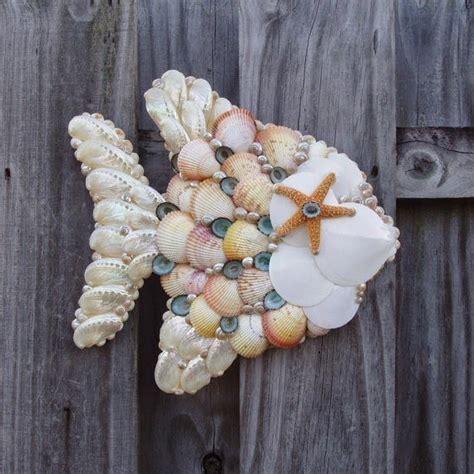 Seashell Craft Wall Hanging Decoration Ideas ~ Easy Arts And Crafts Ideas