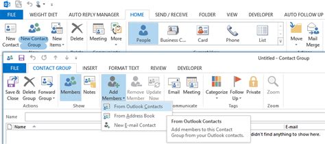 How To Send A Group Email In Outlook