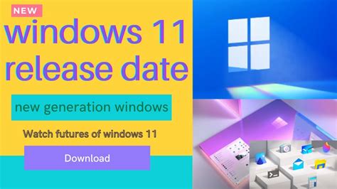 The new version of windows includes a new start menu, ui changes, and an updated windows store. Windows 11 release date || New generation windows ...