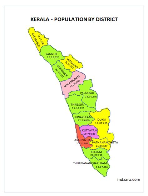 Kerala Map With Districts Jungle Maps Map Of Kerala Districts My XXX