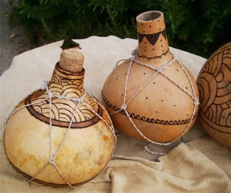 Gourd Water Containers And Net Carry Bags Slin In Pottery Basketry And Fiber Arts Forum Gourds