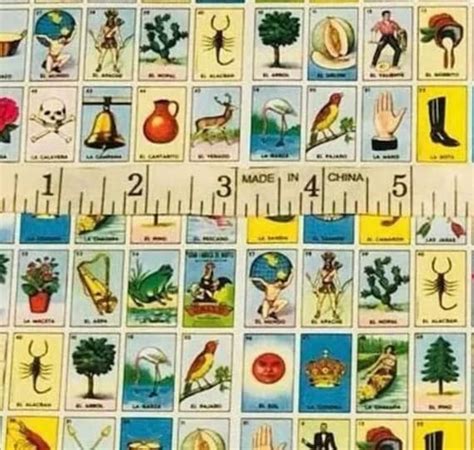 6 X Authentic Mexican Loteria Bingo Chalupa Game Poster Rolls To Make Boards New Toys And Hobbies