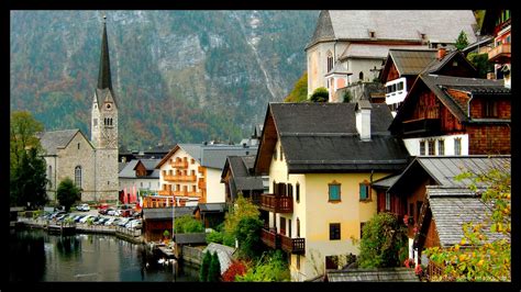 Fall In Hallstatt Austria Hallstatt A Must See Small Lakeside Town