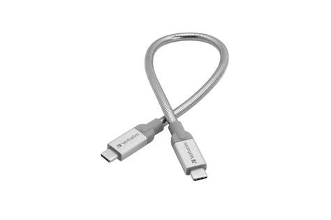 Verbatim Usb C To Usb C Stainless Steel Sync And Charge Cable Usb 31 Gen