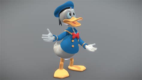 Donald Duck 3d Model By Split Studios Splitcg A78ed09 Sketchfab