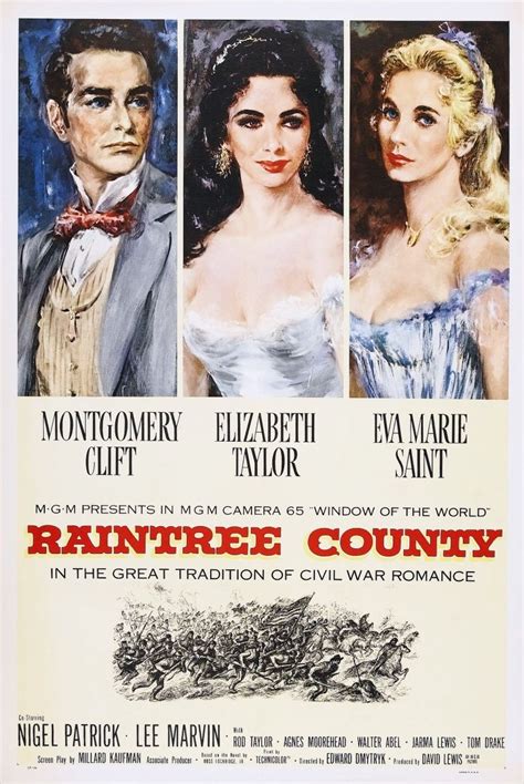 Raintree County 1957 Montgomery Clift Eva Marie Saint