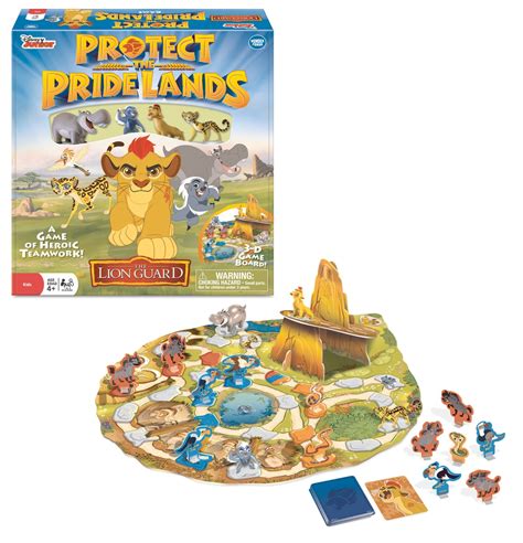 Disney The Lion Guard Protect Pride Lands 3d Board Game 4005556224869