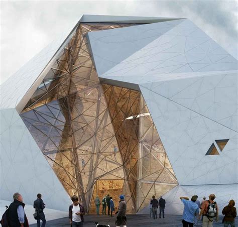 Totally Terrific Triangles In Architecture Yellowtrace Futuristic