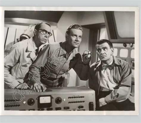 Cbs Tv Show Captain Midnight W Actors Richard Webb And O Soule 1948 Press