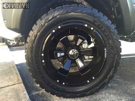 Wheel Offset 2015 Toyota Tacoma Aggressive 1 Outside Fender Leveling