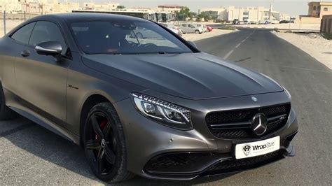S63 Amg Coupe Stealthy Matte Grey Mercedes S63 Amg