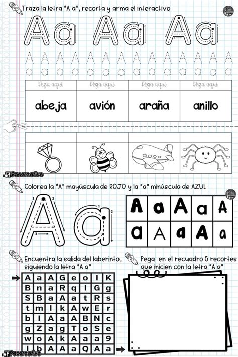 Librito Para Practicar Y Repasar Las Vocales Actividades De Images