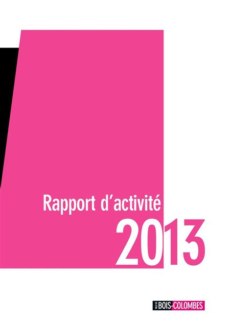 Calaméo Rapport Dactivité 2013
