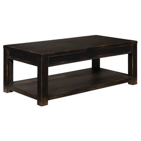 Maybe you would like to learn more about one of these? Gavelston Rectangular Cocktail Table Black - Signature ...