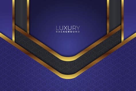 Modern Luxury Gold And Blue Background Graphic By Rafanec · Creative