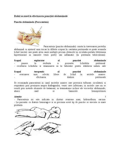 Rolul As Med La Punctia Abdominala Pdf