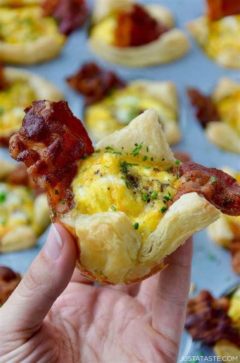 Egg And Bacon Cups For Breakfast On The Go Bacon Egg And Cheese Easy