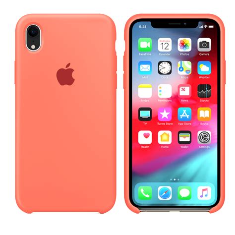 Apple Silicone Case Iphone Xr Ultra Peach купить Киев Украина Apple