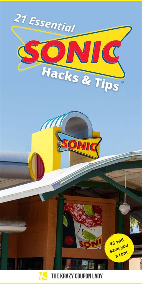 21 Ways To Hack The Sonic Menu And Save On Slushes In 2021 Secret