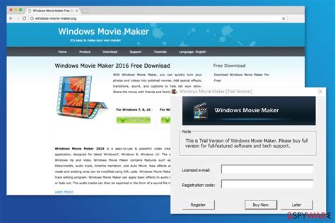 Windows movie maker is the free version of software used to edit or create videos in various operating systems such as microsoft windows 10, windows 8, windows 7 and windows xp. Remove Windows Movie Maker virus (Virus Removal ...