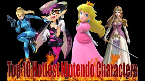 Top Hottest Nintendo Characters Youtube
