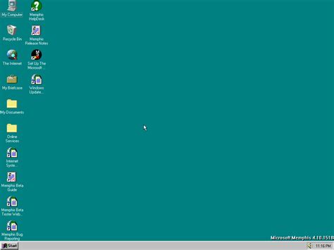 Windows 98 Build 1518 Betawiki