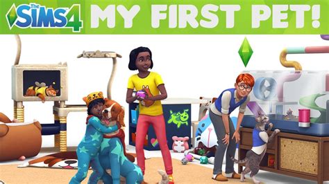 The Sims 4 My First Pet Stuff Pack Youtube