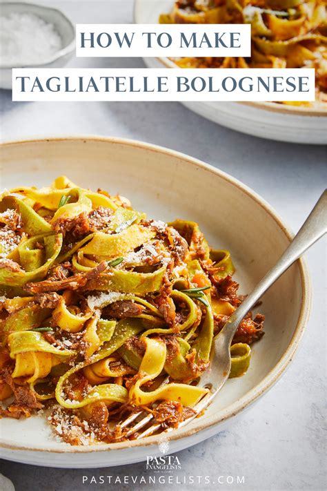 Tagliatelle al Ragù alla Bolognese Recipe | Recipe | Tagliatelle recipe ...